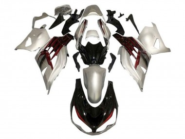 2012-2024 Silver Glossy Black Red Kawasaki ZX14R ZZR1400 Motorcycle Fairings UK