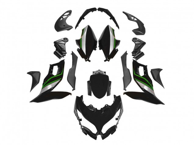 2015-2020 Black Green Silver Kawasaki Versys 650 Motorcycle Fairings UK