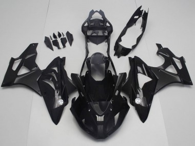2019-2022 BMW S1000RR Motorcycle Fairings - Black Matte Black UK