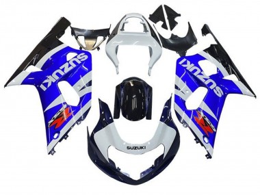 2001-2003 Suzuki GSXR 600 / GSXR 750 Motorcycle Fairings - White Blue Glossy Black Red UK