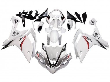 2007-2008 Yamaha YZF 1000 R1 Motorcycle Fairing - White Red Black Stripe UK