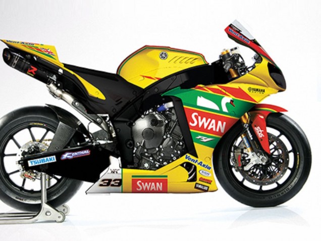 2004-2006 Yamaha YZF R1 Motorcycle Fairings - Yellow Red Green White Swan UK