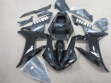 2002-2003 Yamaha YZF R1 Motorcycle Fairings - Glossy Black Matte Black White UK