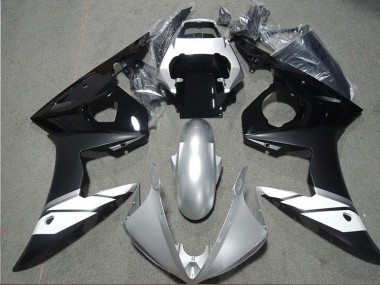 Black 2003-2005 YZF R6 Motorcycle Fairings