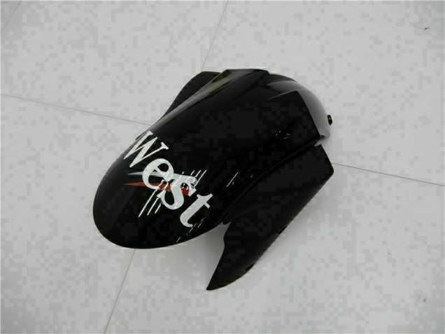 Black 2005-2006 ZX6R Motorcycle Fairings