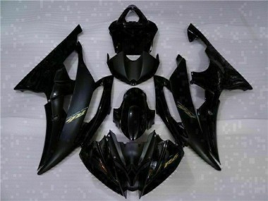 Black 2008-2016 YZF R6 Full Motorcycle Fairing Kits