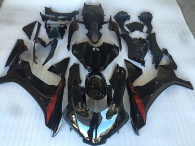 Black 2015-2019 YZF R1 Motorcycle Fairings
