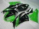 Black Green 2009-2012 ZX6R Motorcycle Bodywork