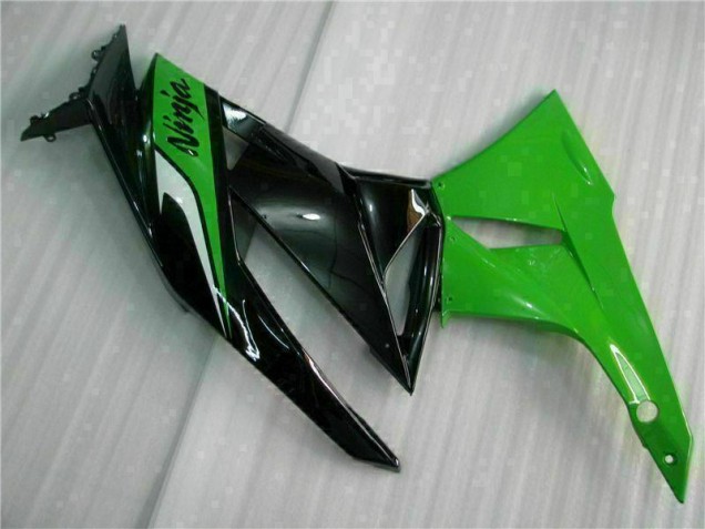 Black Green 2009-2012 ZX6R Motorcycle Bodywork