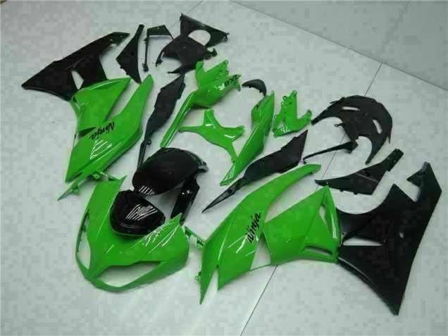 Black Green 2009-2012 ZX6R Motorcycle Fairings Black Green 2009-2012 ZX6R Motorcycle Fairings