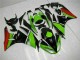 Black Green Red 2009-2012 ZX6R Motorcycle Fairings