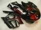 Black Red Flame 1995-1998 CBR600 F3 Motorcycle Fairing Black Red Flame 1995-1998 CBR600 F3 Motorcycle Fairing