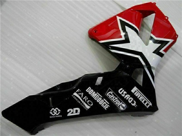 Black White 11 2003-2004 CBR600RR Motorcycle Fairings Black White 11 2003-2004 CBR600RR Motorcycle Fairings