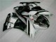 Black White 3M Touch4 2009-2012 ZX6R Motorcycle Fairings