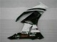 Black White 3M Touch4 2009-2012 ZX6R Motorcycle Fairings