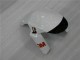 Black White 3M Touch4 2009-2012 ZX6R Motorcycle Fairings