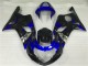 Blue Black 2000-2002 GSXR 1000 Motorcycle Fairings Blue Black 2000-2002 GSXR 1000 Motorcycle Fairings