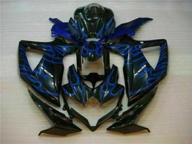 Blue Black 2008-2010 GSXR 600/750 Motorcycle Fairing