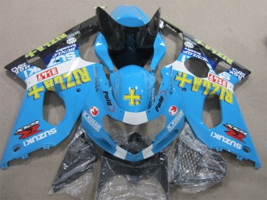 Blue Rizla 2000-2002 GSXR 1000 Motorcycle Fairings
