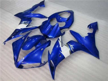 Blue White 2004-2006 YZF R1 Motorcycle Fairings