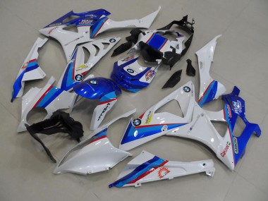 Blue White 2009-2014 S1000RR Motorcycle Bodywork