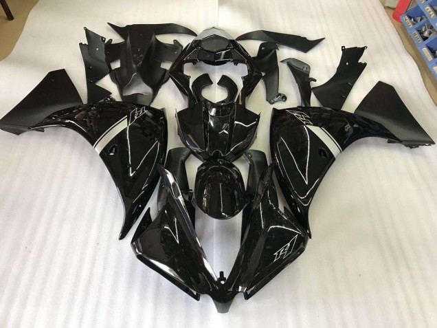 Glossy Black 2009-2011 YZF R1 Motorcycle Fairings Glossy Black 2009-2011 YZF R1 Motorcycle Fairings