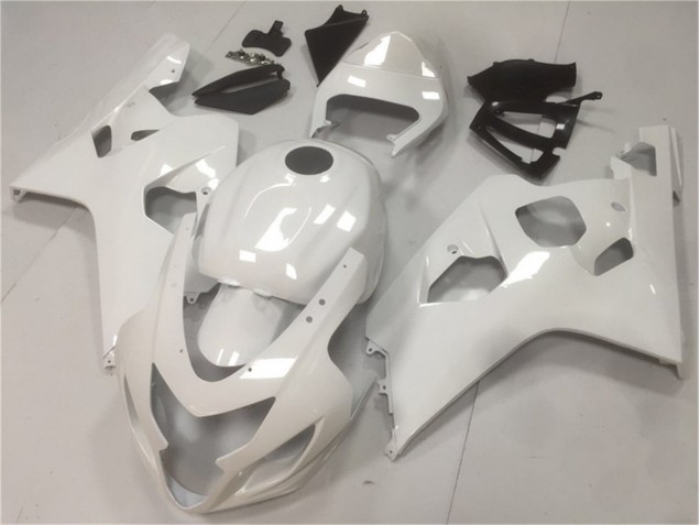 Glossy White 2004-2005 GSXR 600/750 Motorcycle Fairings