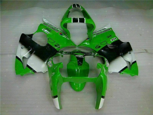 Green Black 2000-2002 ZX6R Motorcycle Fairing & Bodywork Green Black 2000-2002 ZX6R Motorcycle Fairing & Bodywork