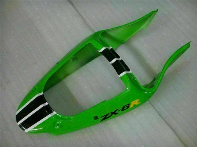 Green Black 2000-2002 ZX6R Motorcycle Fairing & Bodywork Green Black 2000-2002 ZX6R Motorcycle Fairing & Bodywork