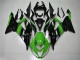 Green Black 2013-2018 ZX6R Motorcycle Fairings