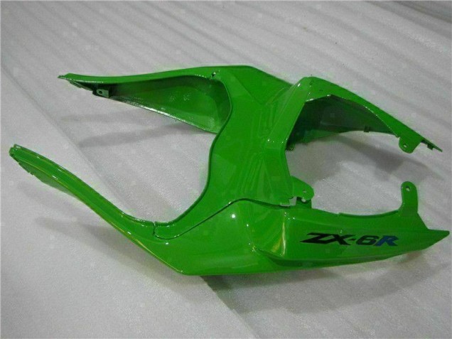 Green Black LeoVince 2009-2012 ZX6R Motorcycle Fairings
