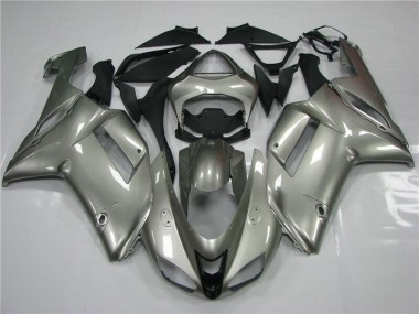 Grey 2007-2008 ZX6R Motorcycle Fairings