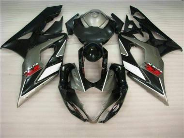 Grey Black 2005-2006 GSXR 1000 Motorcycle Fairing