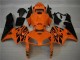 Orange Black 2005-2006 CBR600RR Motorcycle Fairing Orange Black 2005-2006 CBR600RR Motorcycle Fairing