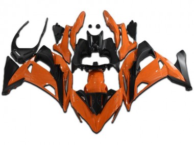 Orange Black 2017-2019 EX650 Motorcycle Fairings