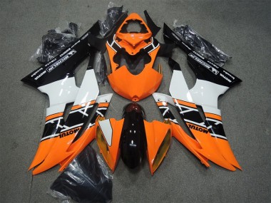 Orange Black Motul 2008-2016 YZF R6 Motorcycle Fairings