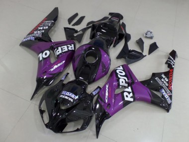 Purple Repsol 2006-2007 CBR1000RR Motorcycle Fairings