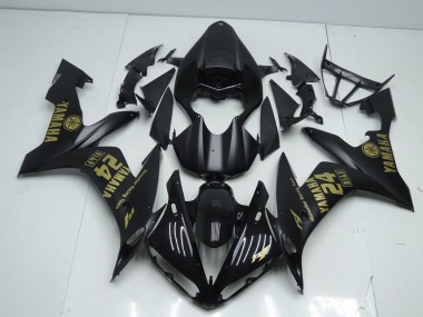 Red Matte Black Gold 2004-2006 YZF R1 Motorcycle Fairings
