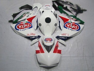 Red White PATA 2012-2016 CBR1000RR Motorcycle Fairings