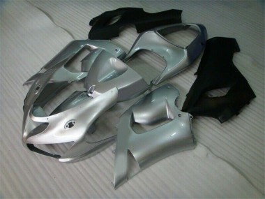 Silver Black 2005-2006 ZX6R Motorcycle Fairings