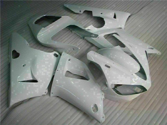 White 2000-2001 YZF R1 Full Motorcycle Fairing Kits White 2000-2001 YZF R1 Full Motorcycle Fairing Kits