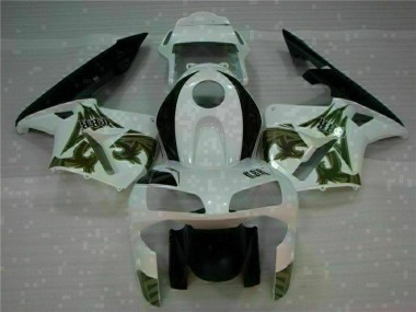 White 2003-2004 CBR600RR Full ABS Motorcycle Fairing