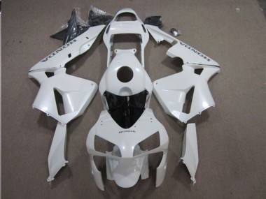 White 2005-2006 CBR600RR Aftermarket Motorcycle Fairings
