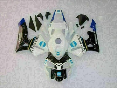 White Black 2003-2004 CBR600RR Motorcycle Bodywork