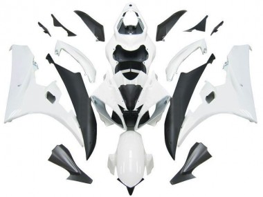 White Black 2006-2007 YZF R6 Full Motorcycle Fairing Kits
