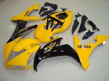 Yellow Black Flame 2004-2006 YZF R1 Motorcycle Fairings